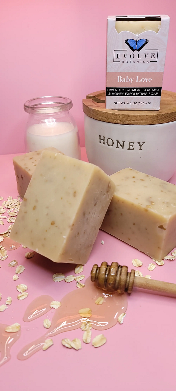 Specialty Soap - Baby Love (Goatmilk) from Evolve Botanica