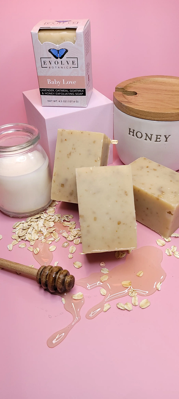 Specialty Soap - Baby Love (Goatmilk) from Evolve Botanica