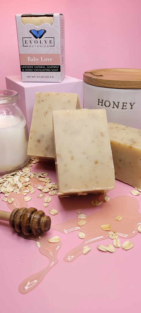 Specialty Soap - Baby Love (Goatmilk) from Evolve Botanica