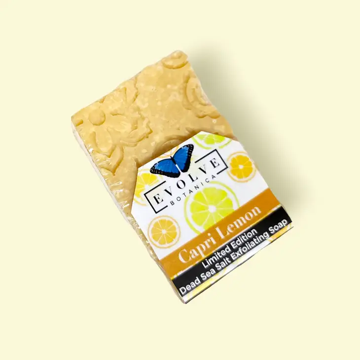 Specialty Soap - Capri Lemon (Limited Edition Salt Bar) from Evolve Botanica