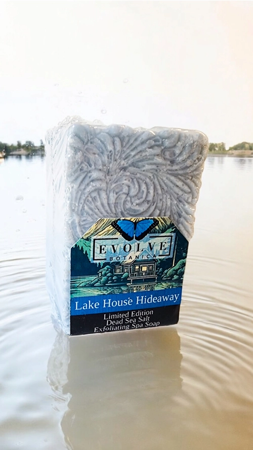 Specialty Soap - Lake House Hideaway (Limited Edition Salt Bar) from Evolve Botanica