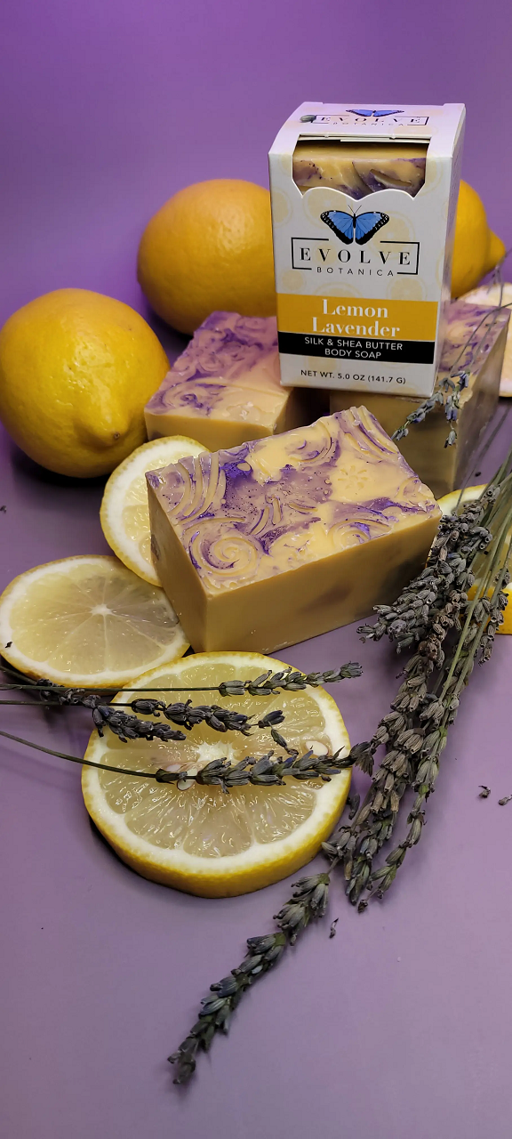 Specialty Soap - Lemon Lavender Silk from Evolve Botanica