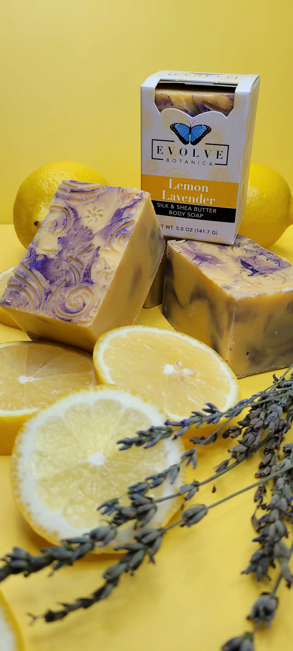 Specialty Soap - Lemon Lavender Silk from Evolve Botanica