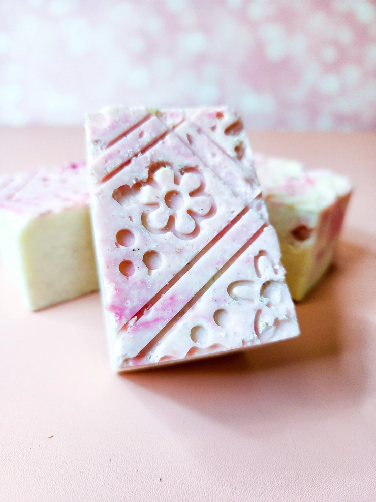 Specialty Soap - Rosewater & Sea Salt (Limited Edition Salt Bar) from Evolve Botanica