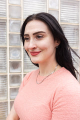 Luxe Silver Oriana Studs - Small from Spiffy & Splendid