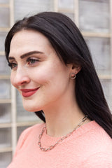 Luxe Silver Oriana Studs - Medium from Spiffy & Splendid