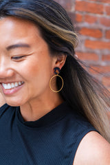 Amelia Earrings - Tortoise from Spiffy & Splendid