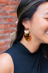 Harper Earrings - Tortoise from Spiffy & Splendid