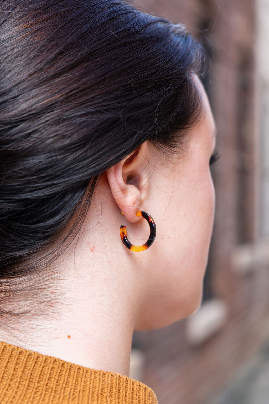 Cam Mini Hoops - Tortoise from Spiffy & Splendid