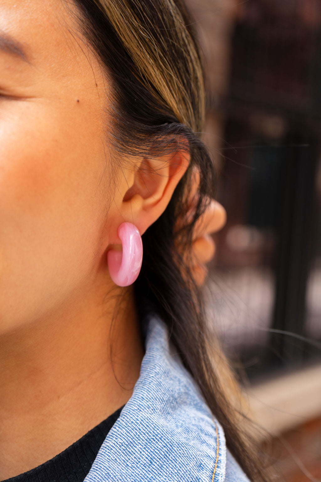 Chloe Hoops - Pink from Spiffy & Splendid