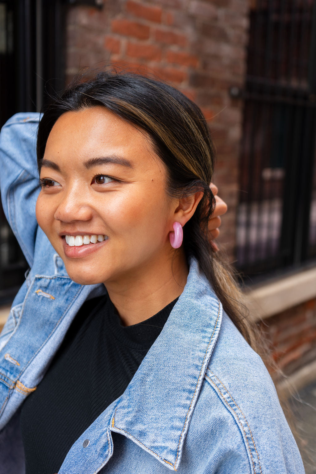 Chloe Hoops - Pink from Spiffy & Splendid