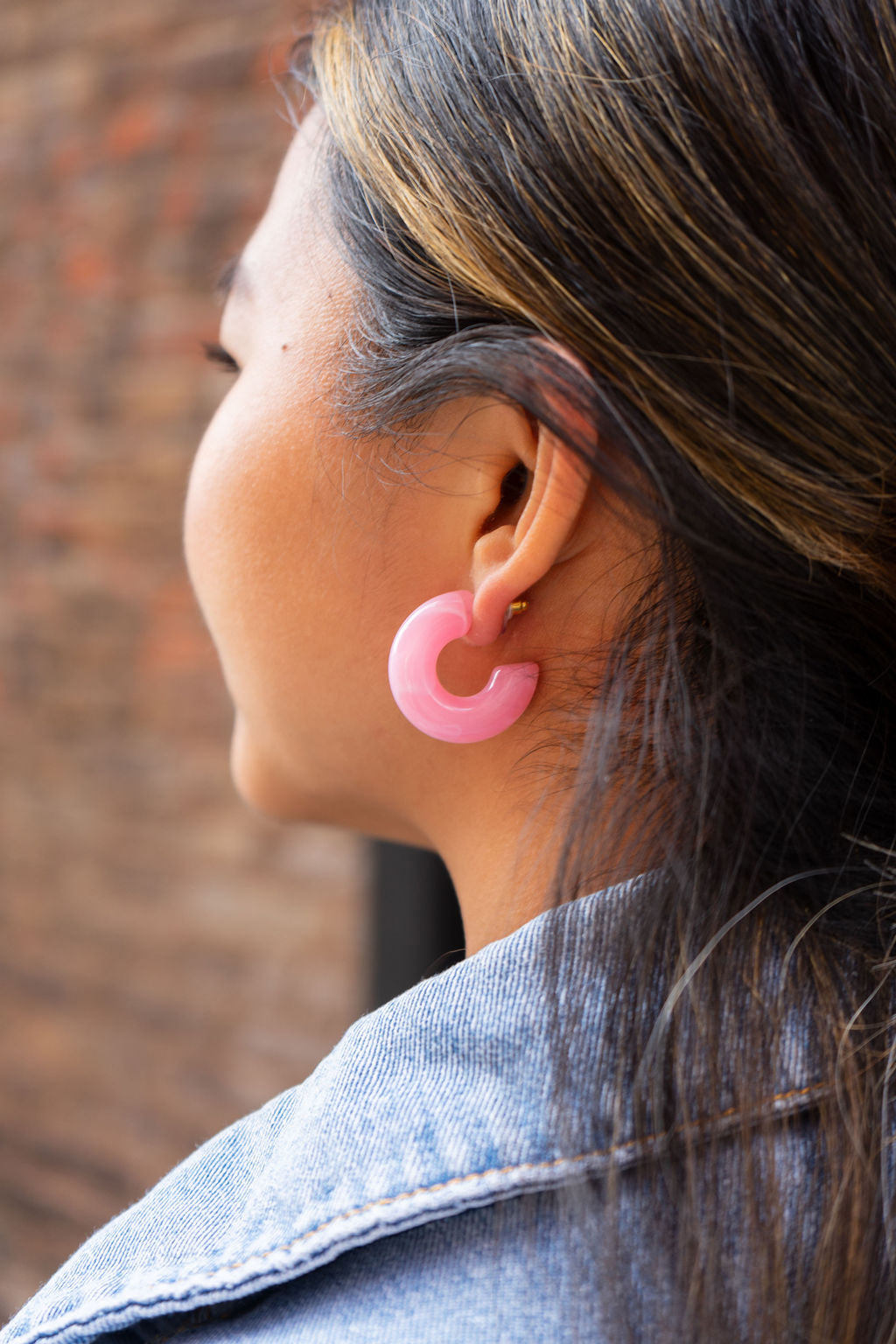 Chloe Hoops - Pink from Spiffy & Splendid
