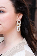 Brooklyn Earrings - Neutral from Spiffy & Splendid