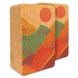 Artist Cork Yoga Block Set from Yoloha Yoga