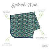 Desert Floral Splash Mat - A Waterproof Catch-All for Highchair Spills and More! from BapronBaby