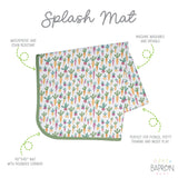 Farm Produce Splash Mat - A Waterproof Catch-All for Highchair Spills and More! from BapronBaby