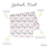 Kitty Splash Mat - A Waterproof Catch-All for Highchair Spills and More! from BapronBaby
