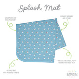 Little Chickies Splash Mat - A Waterproof Catch-All for Highchair Spills and More! SALE from BapronBaby