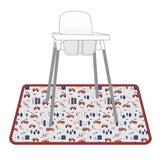 Be Brave - Firefighter Splash Mat - A Waterproof Catch-All for Highchair Spills and More! from BapronBaby