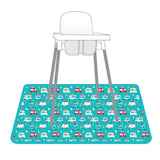 Ice Cream Truck Splash Mat - A Waterproof Catch-All for Highchair Spills and More! from BapronBaby