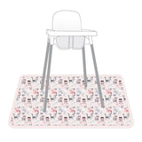 Kitty Splash Mat - A Waterproof Catch-All for Highchair Spills and More! from BapronBaby