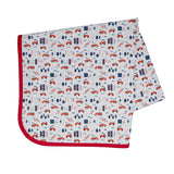 Be Brave - Firefighter Splash Mat - A Waterproof Catch-All for Highchair Spills and More! from BapronBaby