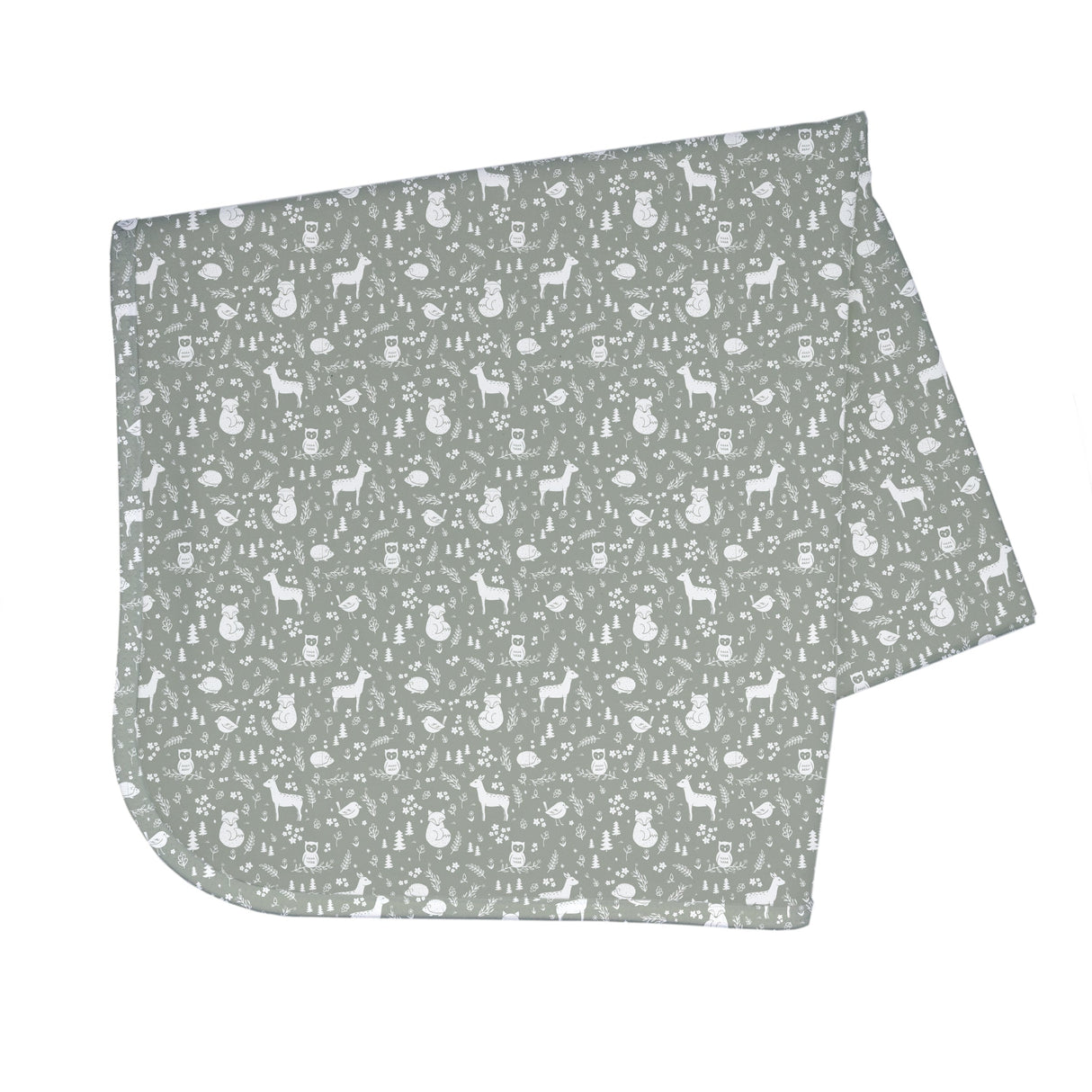 Forest Friends Splash Mat - A Waterproof Catch-All for Highchair Spills and More! from BapronBaby