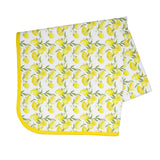 Fresh Lemon Splash Mat - A Waterproof Catch-All for Highchair Spills and More! from BapronBaby