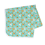Cookies & Milk Splash Mat - A Waterproof Catch-All for Highchair Spills and More! from BapronBaby