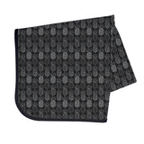 Pineapple Monochrome Splash Mat - A Waterproof Catch-All for Highchair Spills and More! from BapronBaby