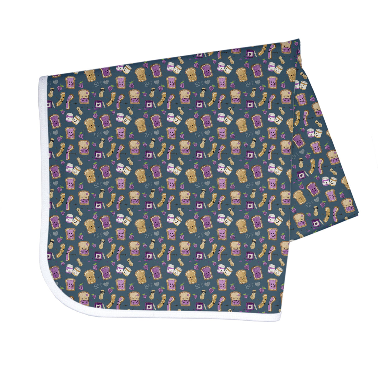 PBJ Pals Splash Mat - A Waterproof Catch-All for Highchair Spills and More! from BapronBaby