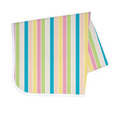 Rainbow Stripes Splash Mat - A Waterproof Catch-All for Highchair Spills and More! from BapronBaby