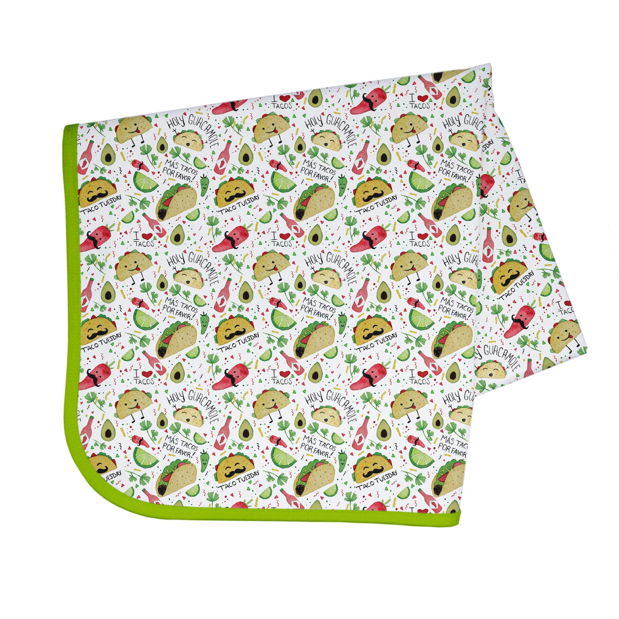 Taco Party Splash Mat - A Waterproof Catch-All for Highchair Spills and More! from BapronBaby
