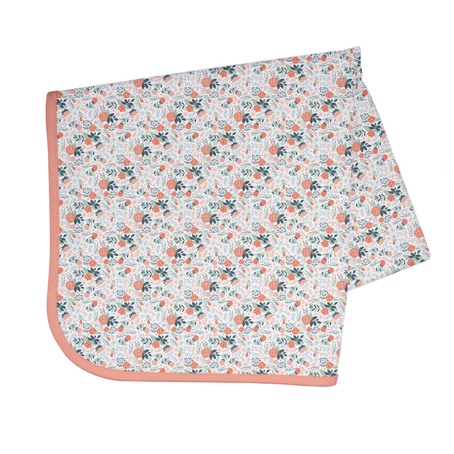 Vintage Rose Splash Mat - A Waterproof Catch-All for Highchair Spills and More! from BapronBaby