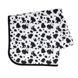 Cowhide Splash Mat - A Waterproof Catch-All for Highchair Spills and More! from BapronBaby