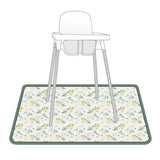 Mountain Mist Splash Mat - A Waterproof Catch-All for Highchair Spills and More! from BapronBaby