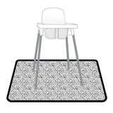 Organic Dot Splash Mat - A Waterproof Catch-All for Highchair Spills and More! from BapronBaby