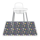 PBJ Pals Splash Mat - A Waterproof Catch-All for Highchair Spills and More! from BapronBaby