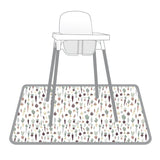 Root Veggies Splash Mat - A Waterproof Catch-All for Highchair Spills and More! from BapronBaby