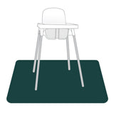 Solid Pine Minimalist Splash Mat - A Waterproof Catch-All for Highchair Spills and More! from BapronBaby
