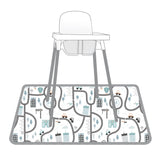 Tiny Town Splash Mat - A Waterproof Catch-All for Highchair Spills and More! from BapronBaby