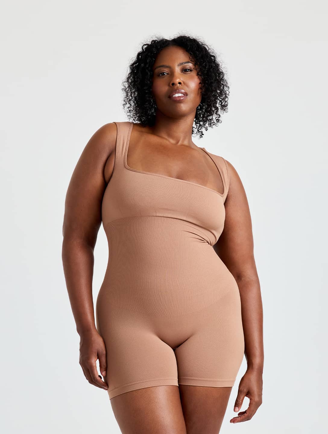 Square Neck Shapewear Jumpsuit from HeyShape