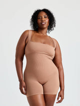 Square Neck Shapewear Jumpsuit from HeyShape