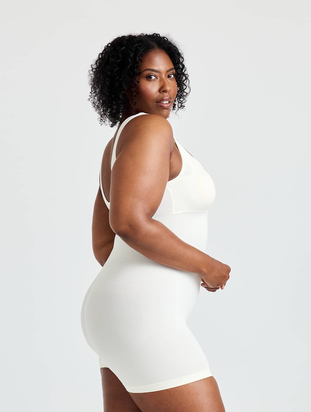 Square Neck Shapewear Jumpsuit from HeyShape
