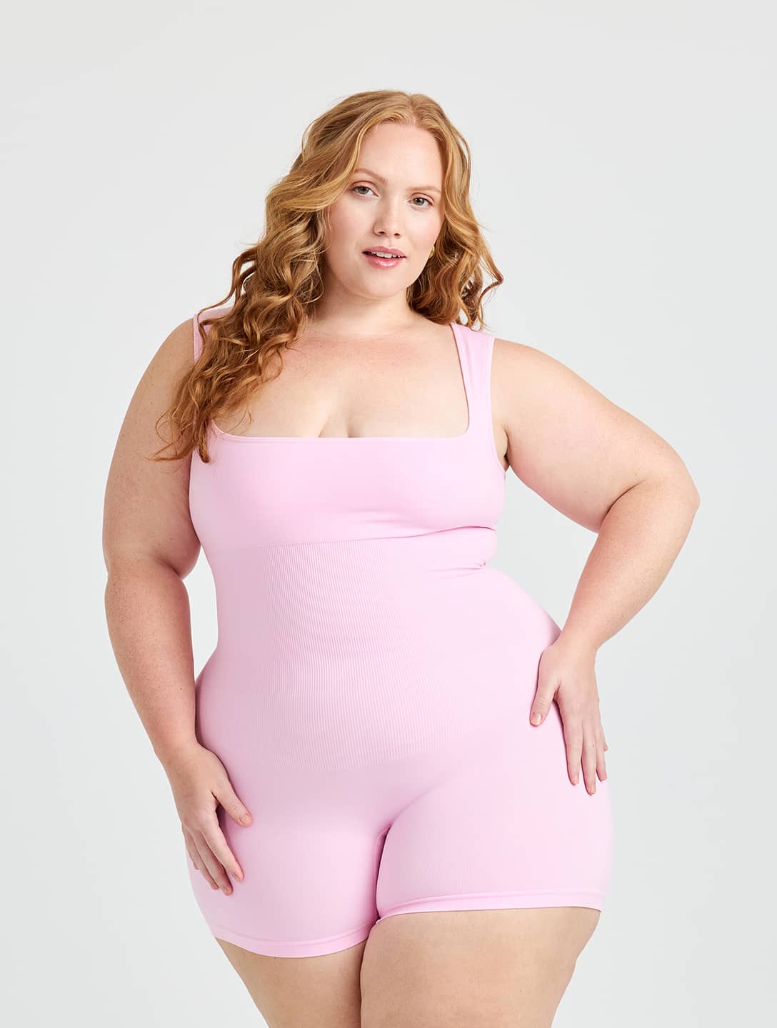 Square Neck Shapewear Jumpsuit from HeyShape