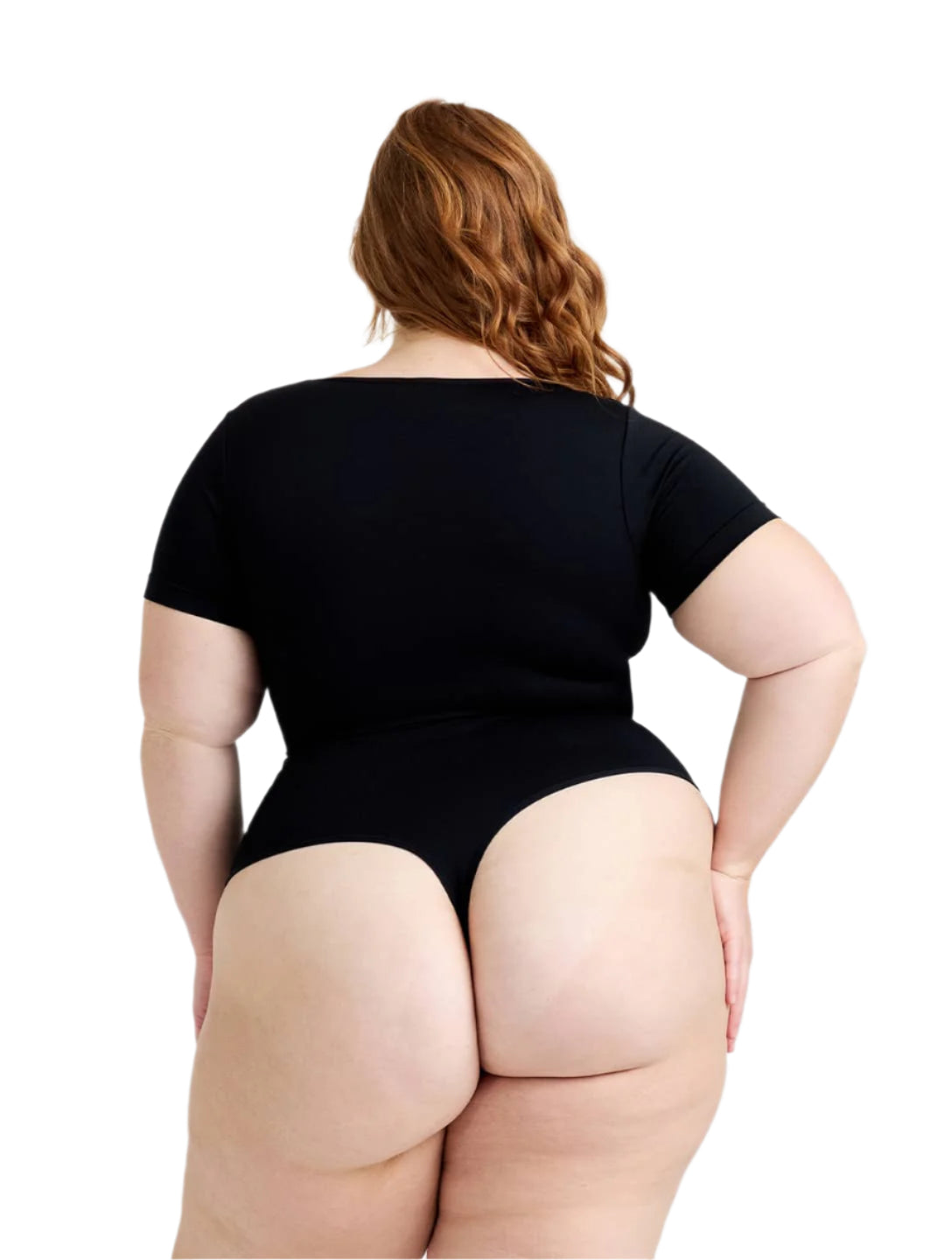 Square Neck Thong Bodysuit from HeyShape