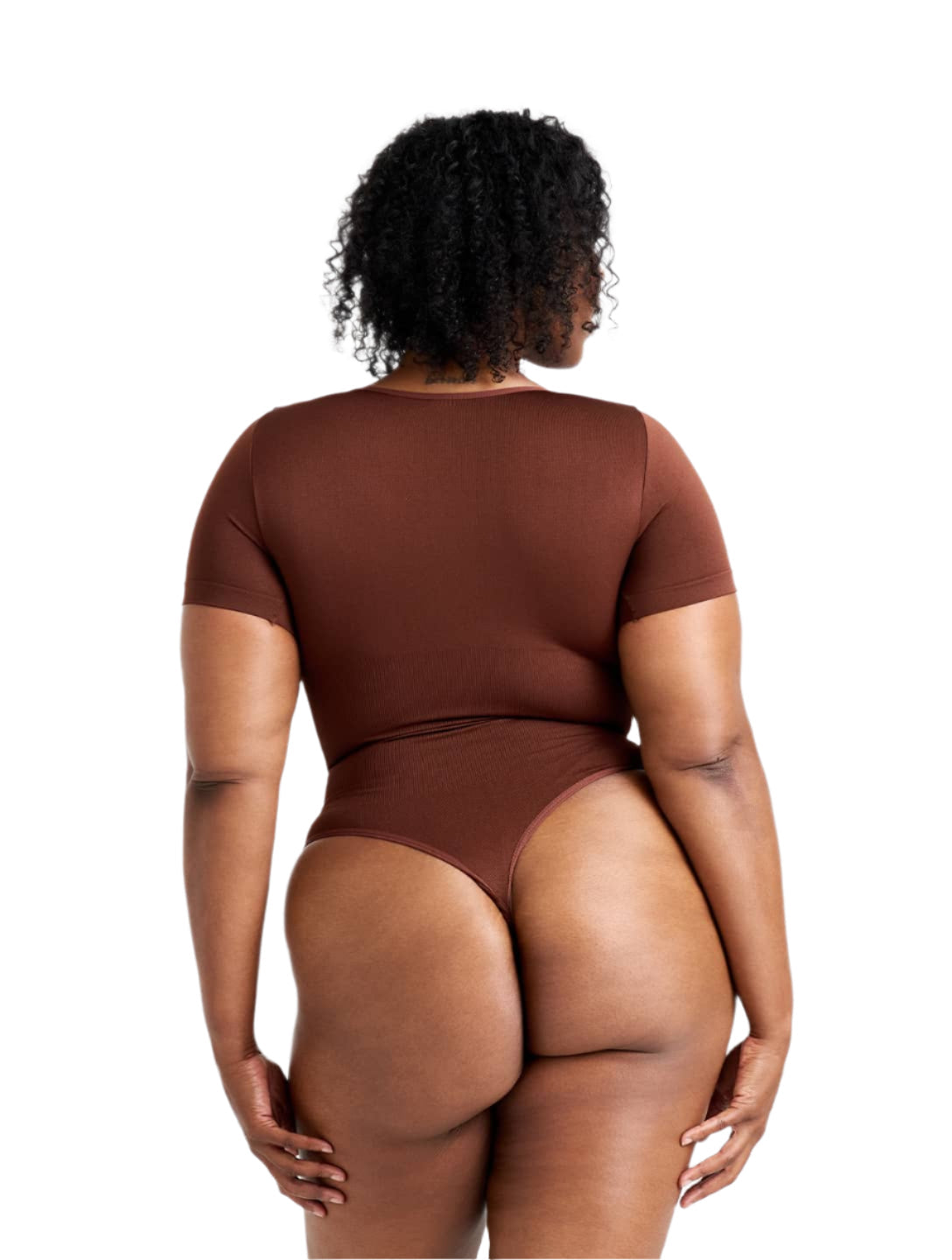 Square Neck Thong Bodysuit from HeyShape