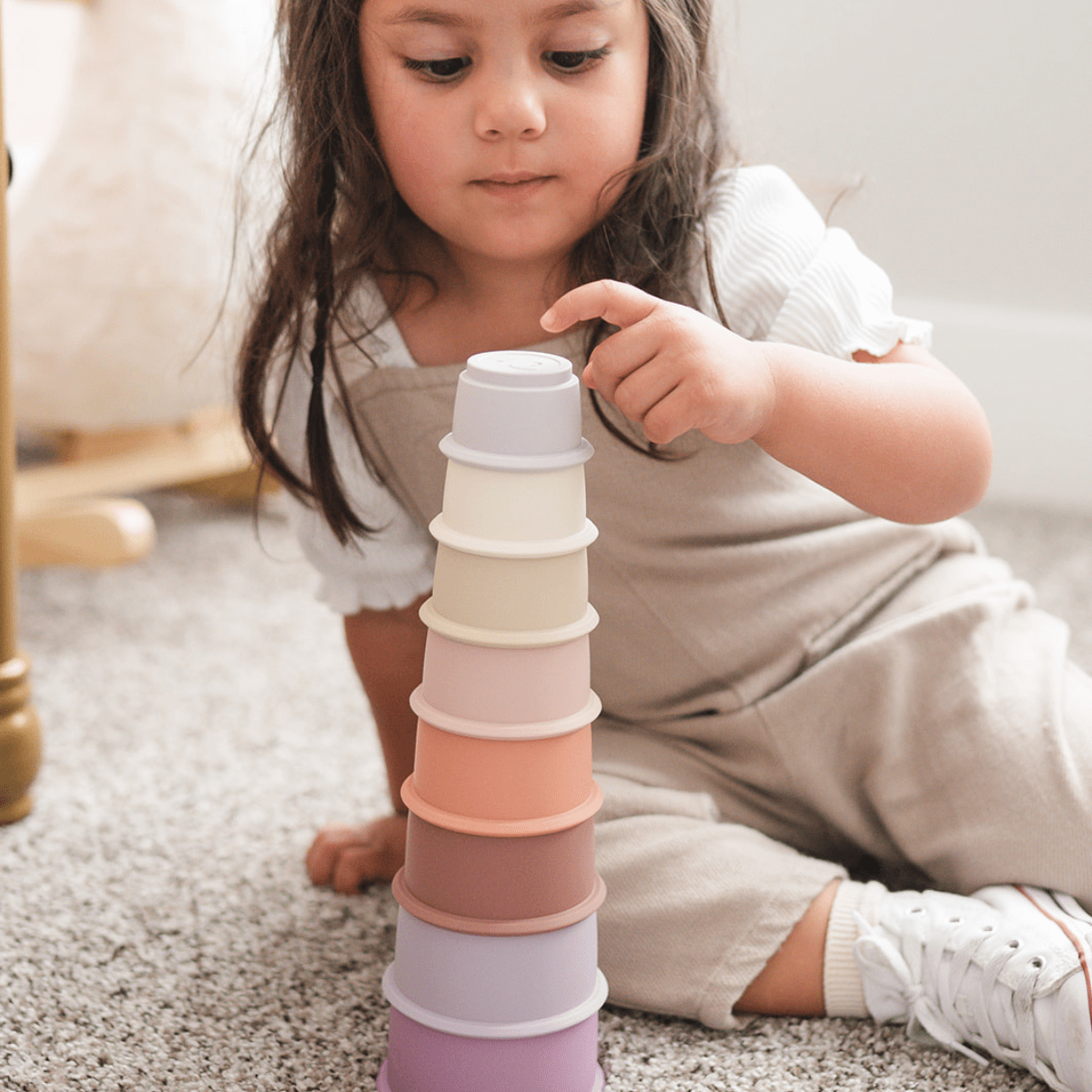 Stacking Cups Toy from bug + bean kids