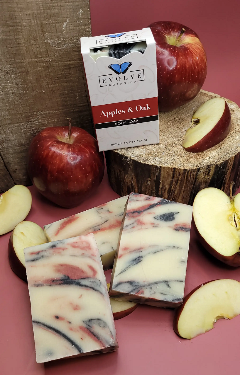 Standard Soap - Apples & Oak from Evolve Botanica