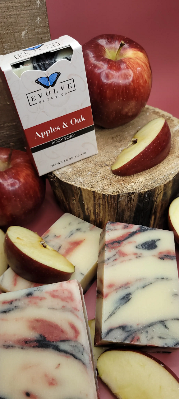 Standard Soap - Apples & Oak from Evolve Botanica